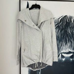 Light gray Lululemon sweater size 8